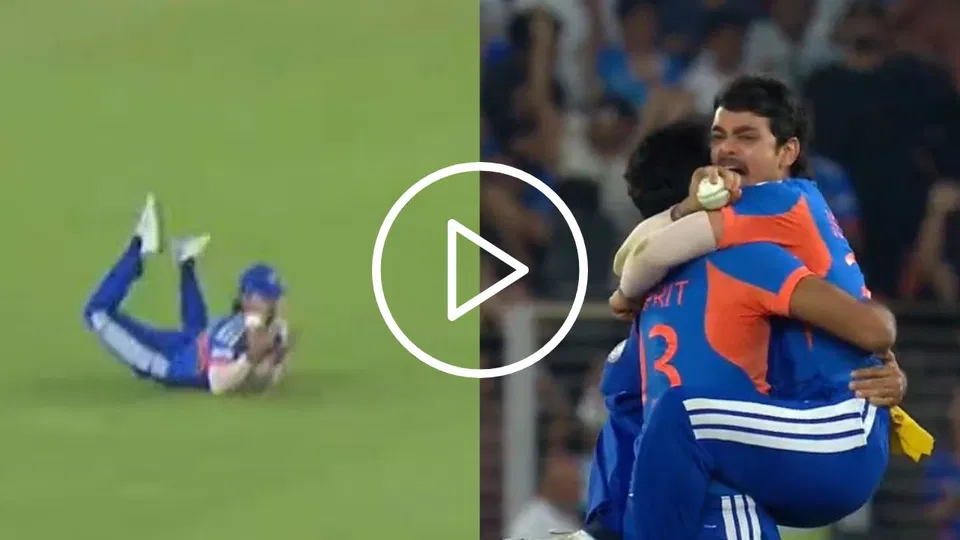 Watch- Ishan Kishan Wins Best Catch Of T20 World Cup Final After Shivam Dube Blunder